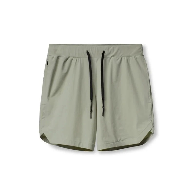 2024 Summer New Gym Jogging Exercise Shorts Men's Sports Fitness Quick-Drying Multiple Pockets Running Shorts Men's Sweatpants