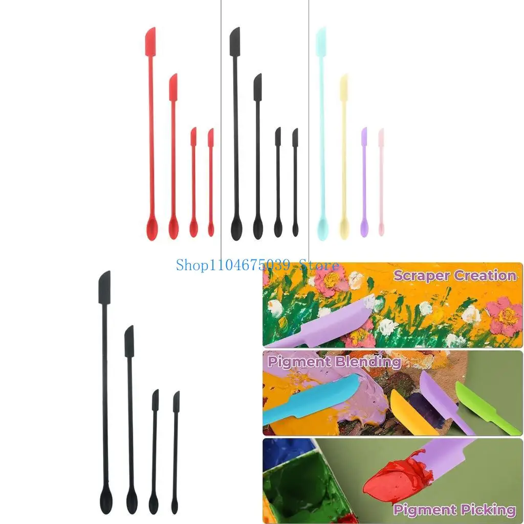 

5ASD 4 Силиконовый мини -лопаток