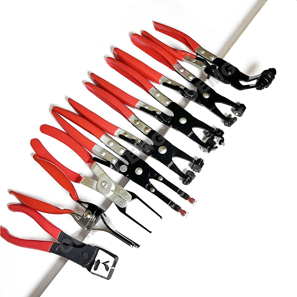 

Щипцы для хомутов, плоскогубцы для обжима масляного шланга автомобиля, инструменты для ремонта, тиски, зажим для труб, зажим для воротника, ручной инструмент для технического обслуживания автомобиля