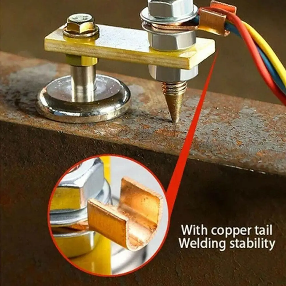 Testa del magnete per la lavorazione dei metalli morsetto di messa a terra magnetico piastra metallica accessori per strumenti di supporto per