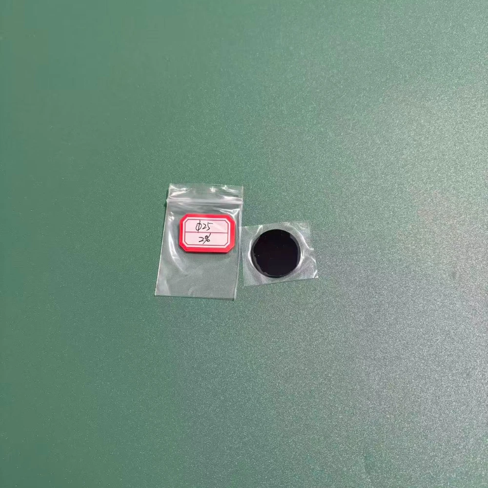 2pcs Diameter 25MM Dimmer Neutral Gray Glass Filter Lens  20 Kinds of Transmittance To Choose
