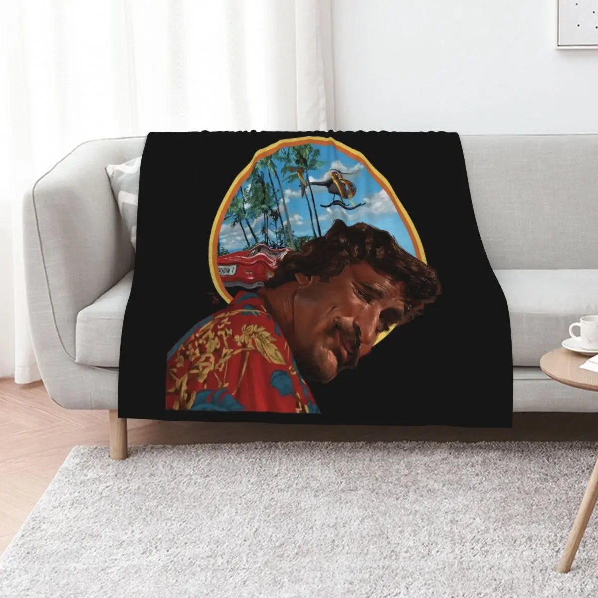 

Hawa 80's Throw Blanket Hairy bed plaid Shaggy Sleeping Bag Blankets