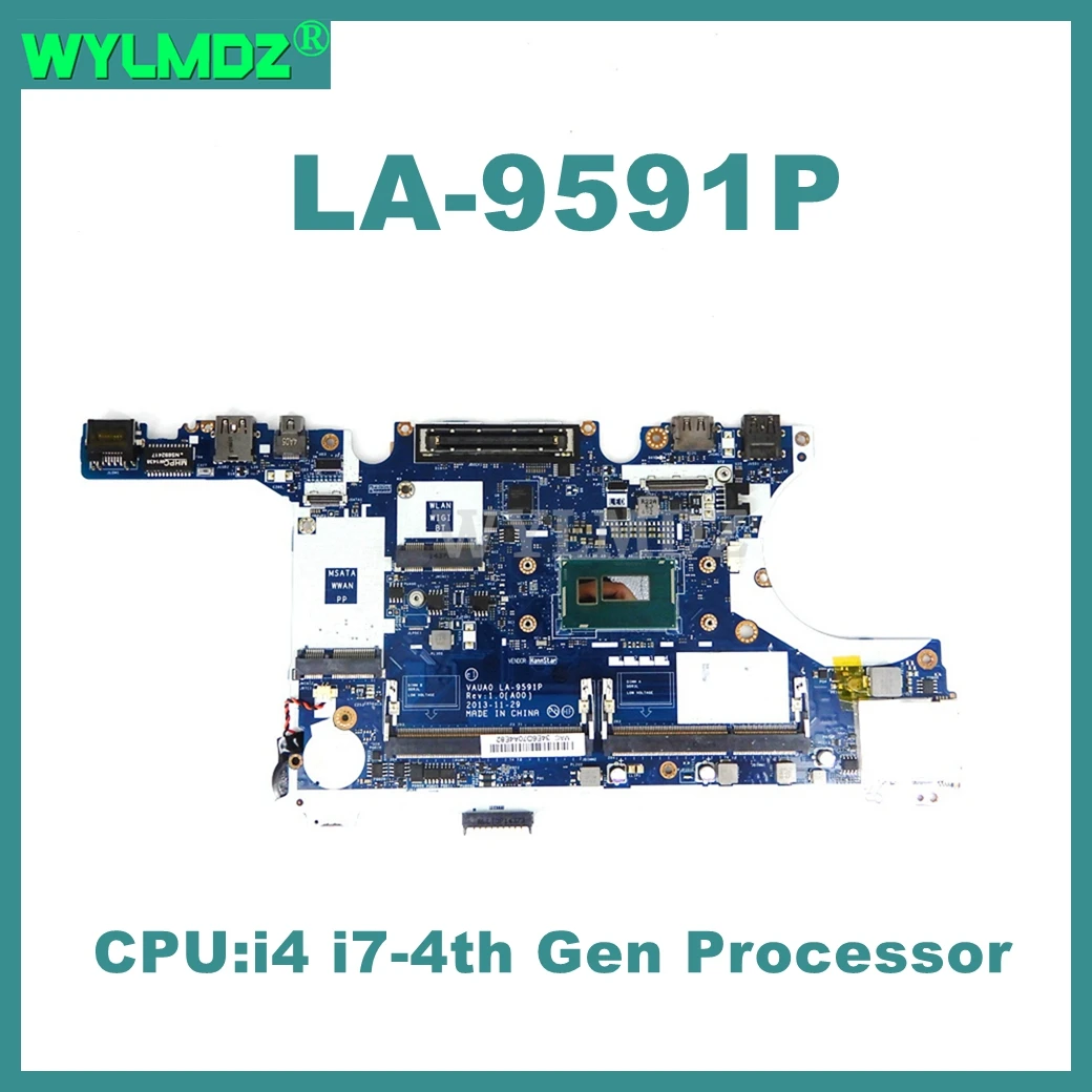 

LA-9591P Mainboard For Dell Latitude E7440 Laptop Motherboard With i5-4310U i7-4600U CPU Fully Tested OK