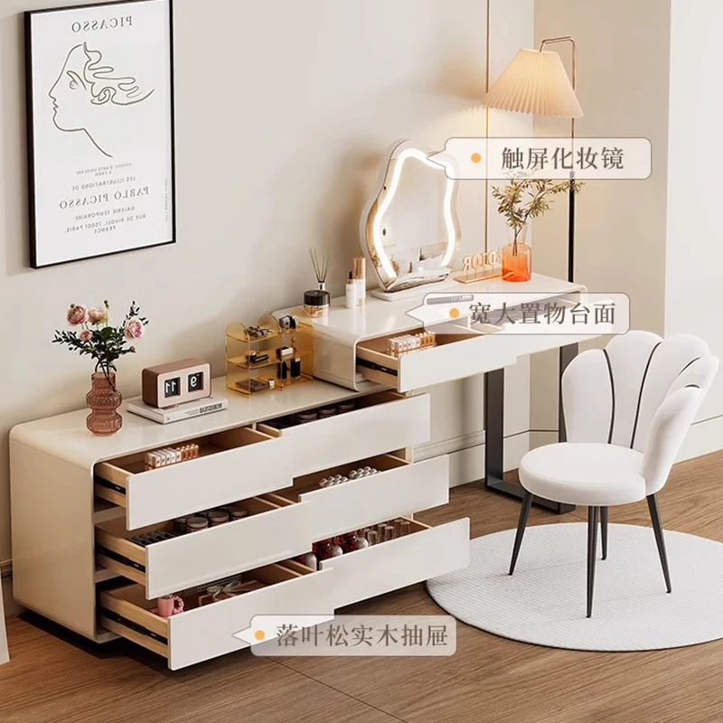 Vintage Party Dressers Computer Desks Coffee Tables Organizer Lighting Makeup Table Cosmetic Pentiadeira Feminina Home Furniture