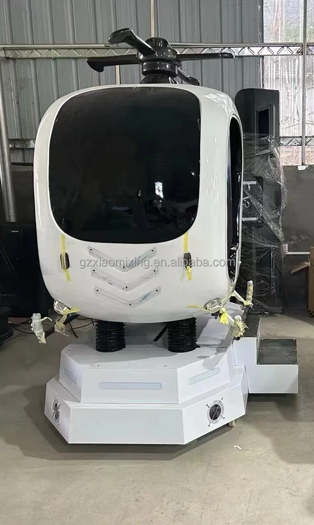 2026 - Indoor 9D VR Roller Coaster, Fiberglass Airplane, Shooting Flight Simulator (Shopping Mall Only)
