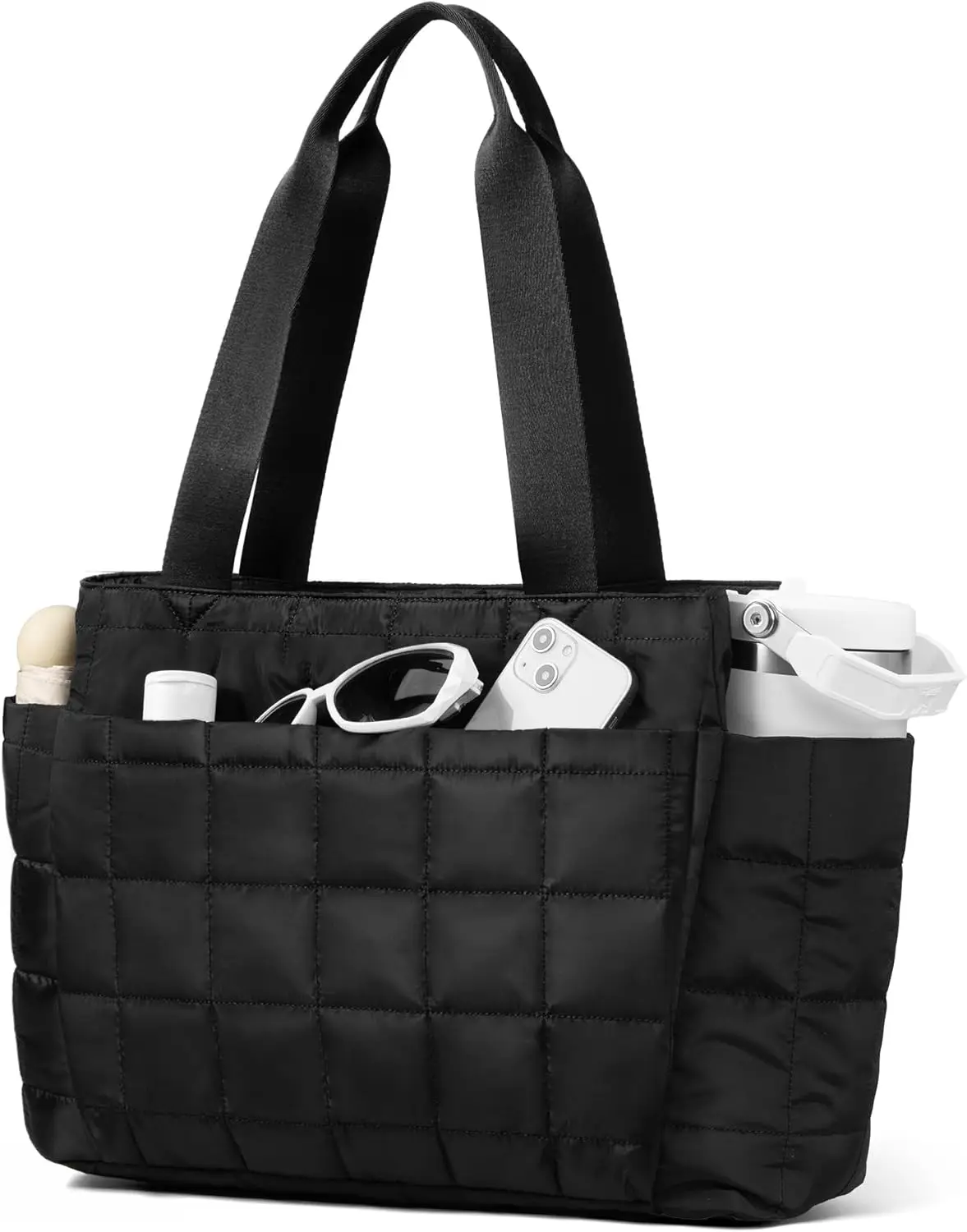 

Сумка-тоут для ноутбука для женщин, для работы и путешествий, стеганая сумка-тоут для медсестер, легкая водонепроницаемая пляжная сумка