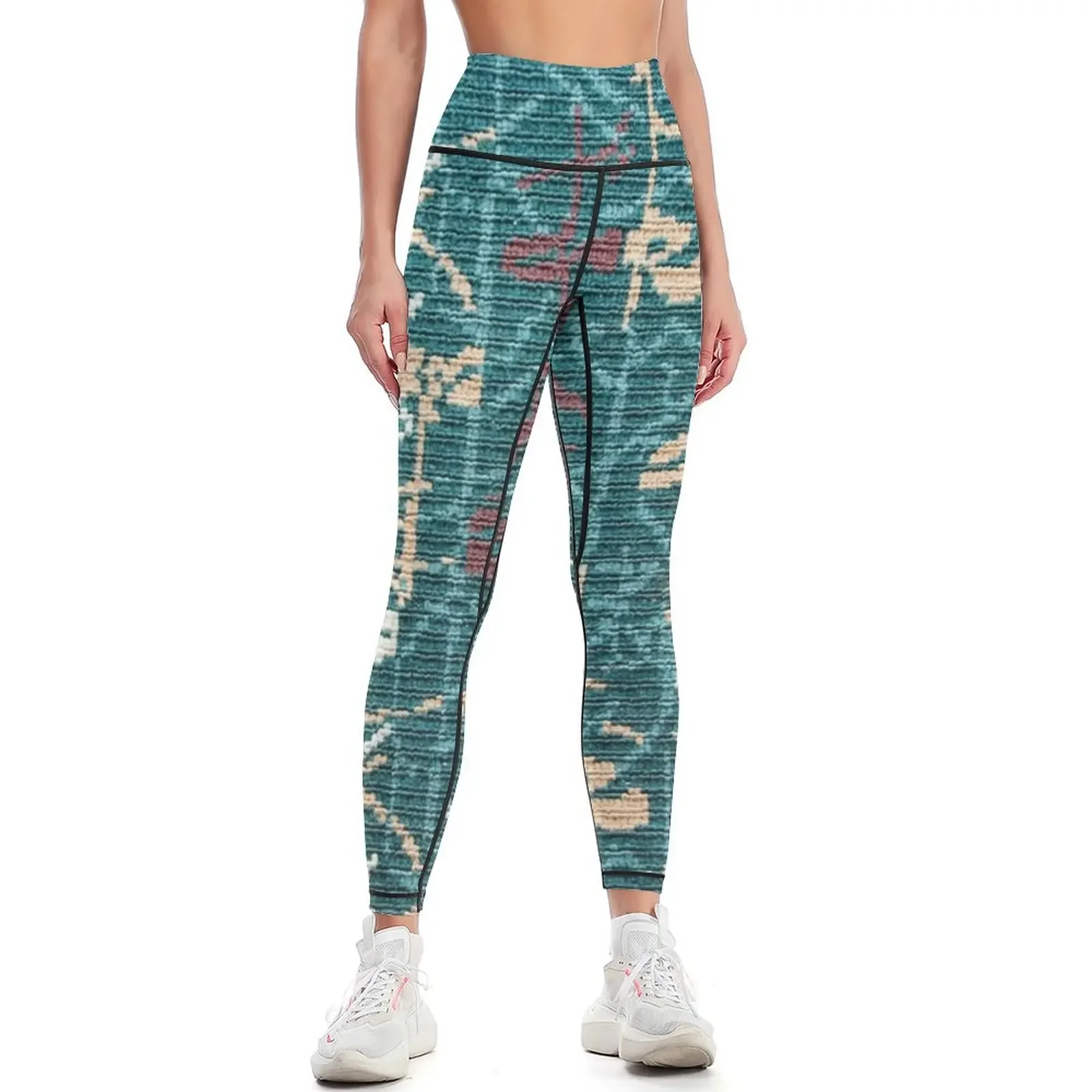 MCO Orlando International Airport Carpet Leggings Fitness woman flared Women's sportswear Sports female Womens Leggings