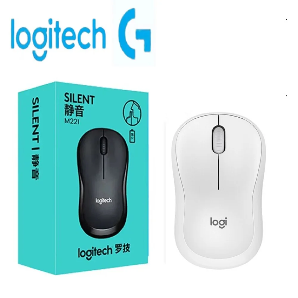 Logitech M221 Laptop Silent USB Portable Office Home Wireless Mouse Wireless Gaming Mouse Pc Mouse Wireless