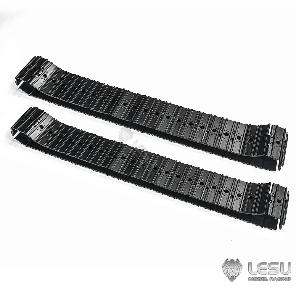 RC Metal Black Tracks for 1/14 LESU Remote Control Hydraulic Excavator Digger 374F ET35 Parts Accessories Toy Model TH22756