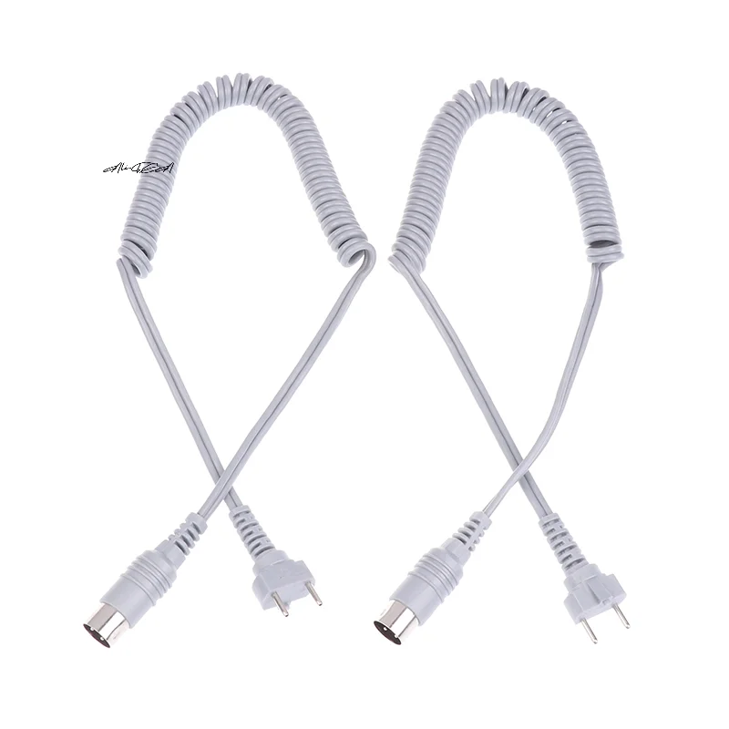 1.5 متر رمادي 3 دبوس 9 مللي متر ل قوي 210 204 90 105L 102L مسمار مقبض كابل الطاقة الكهربائية مانيكير الحفر الربيع سلك #5