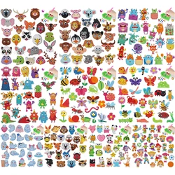 Handmade Children Sticker Toy DIY Diamond Painting Kits Creative Cartoon Diamond Painting Stickers Kits for Kids Adult Beginners