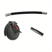 Valve Adapter Air Pump Extended Nozzle Hose for Xiaomi M365 1S Pro Pro2 Mi3 Max G30 Scooter Tyre Pump Valve Extension Tube Pipe