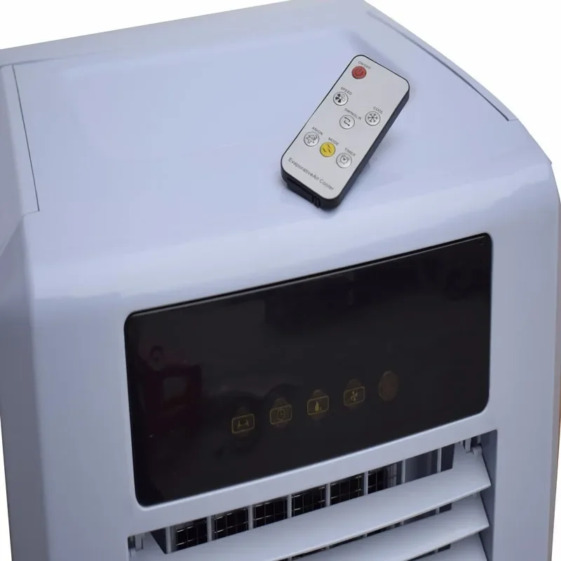 실용적인 AC 이동식 물 휴대용 에어 쿨러, 선풍기 전기 CE 룸, 스테인리스 스틸, 220V, 음이온 냉각