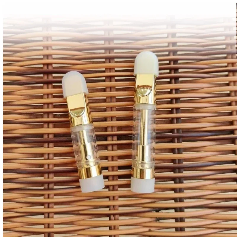 

100pcs/Box Vape Cartridge Cc-ell 0.5ml 0.8ml 1.0ml Pod Atomizer Ceramice Coil Core For 510 Thread Vape Pen Battery