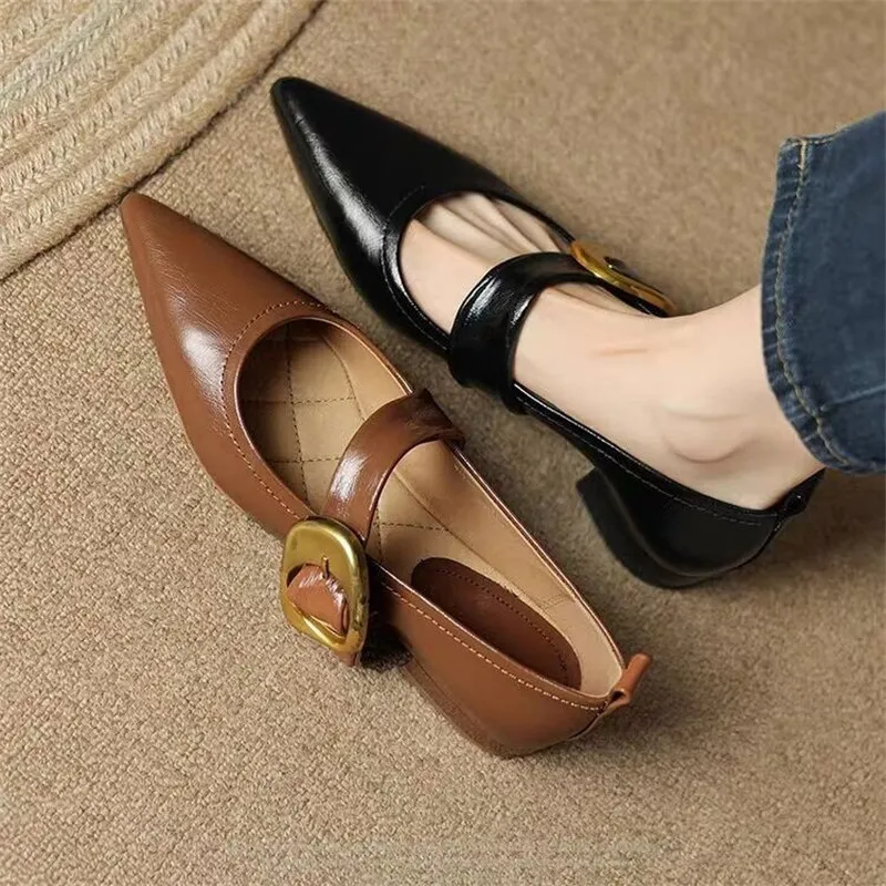 High Heels Pointed Toe Formal Ladies Shoes Work Dress Professional 2024 Clogs for Women Sexy Pump Spikes Unusual Office Retro La