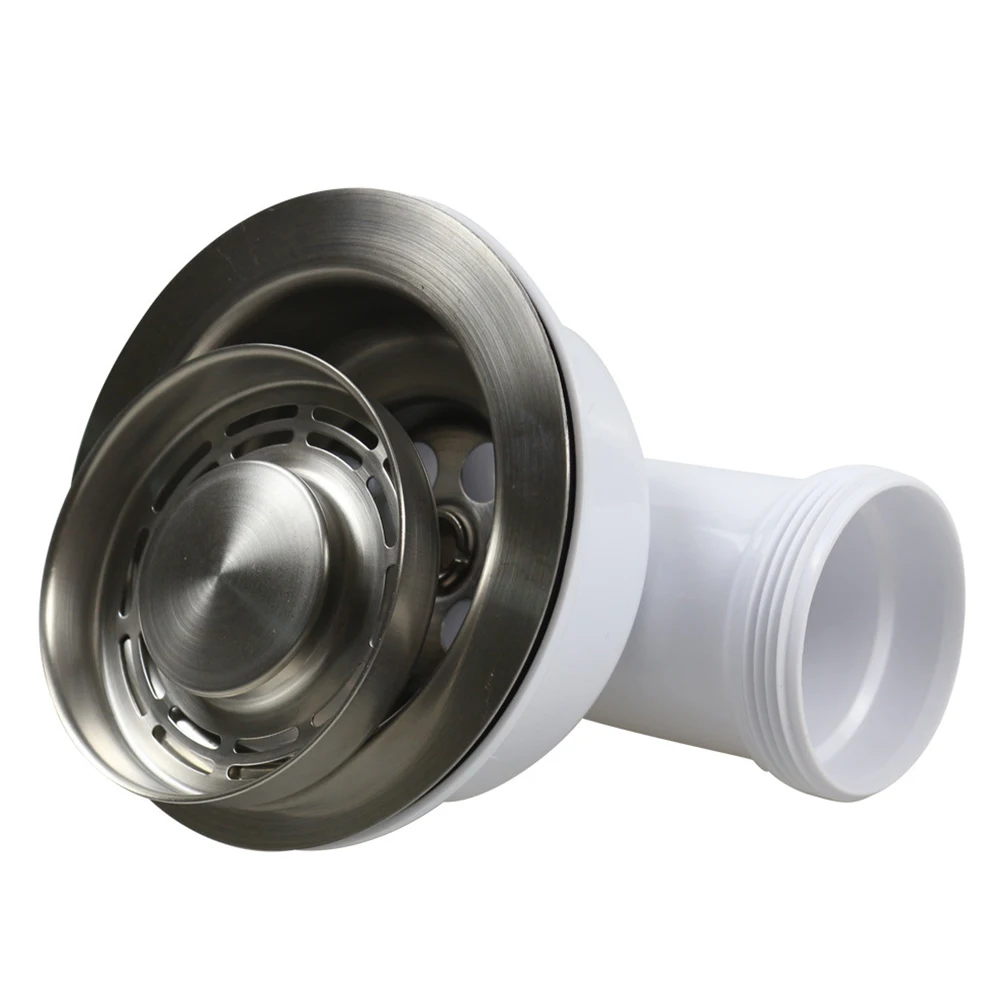 

Kitchen Waste Kit Sink Strainer Easy-to-remove Basket Efficient Waste Management Generous Diameter For Standard Kitchen Sink