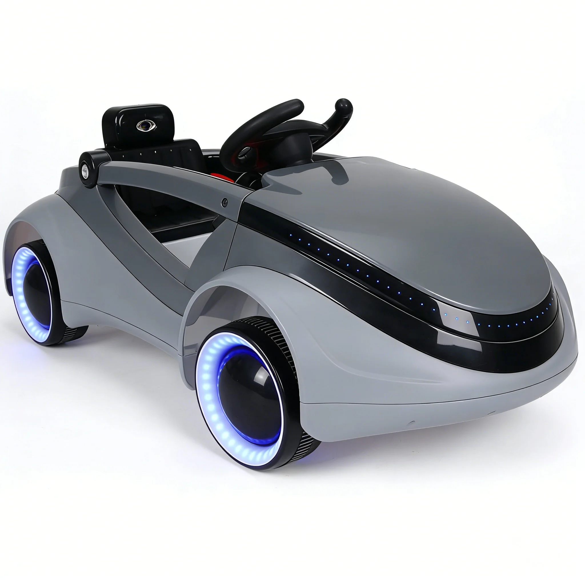 Custom Electric Go Kart for Boys Cool Design Outdoor Racing Fun