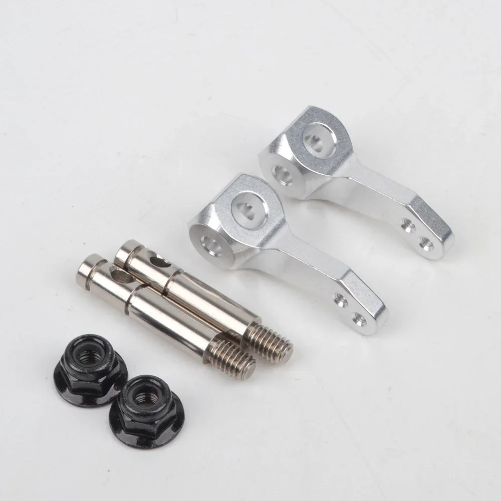 RcAidong Upright Front L&R Steering Knuckle Arm for Tamiya Hornet/Grasshopper II Monster