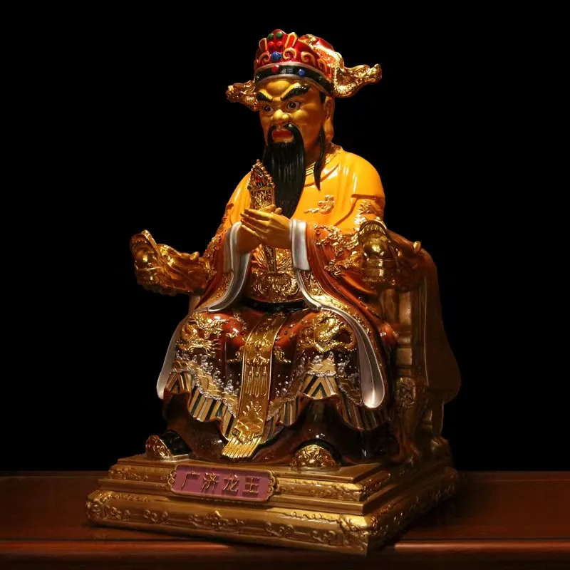 Guangji Drachenkönig, Bodhisattva, Maitreya Buddha, Gottstatue, fünf Herr Buddha Statue Ornament – Detail 4