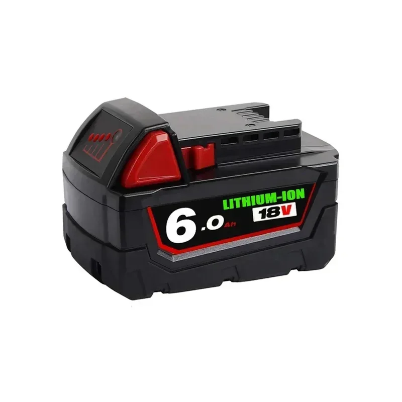 For Milwaukee M18 M18B6 18V XC 9Ah 6Ah Li-ion Battery 48-11-1860 /Charger rechargeable battery