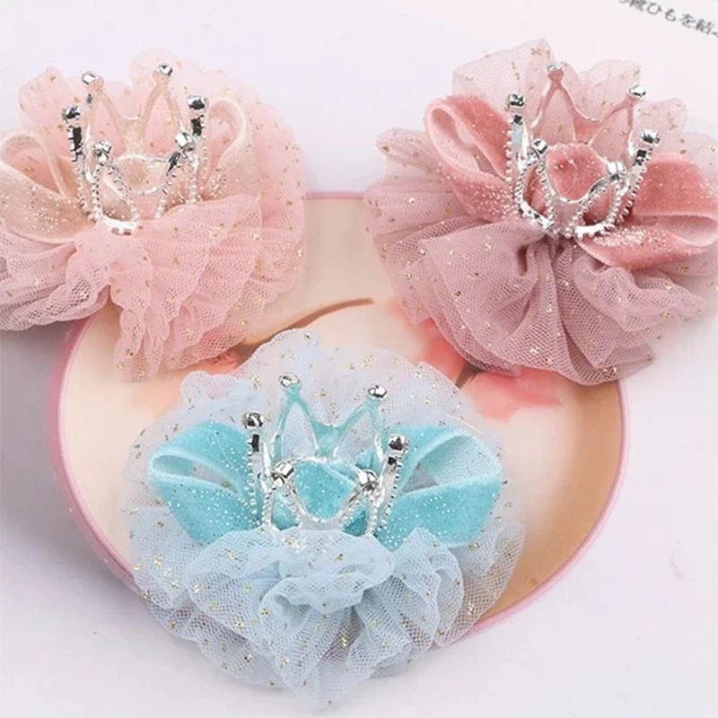 

Милая кружевная корона, детские заколки для волос, милые заколки для волос для маленьких девочек, заколки для волос на день рождения, аксессуары для волос, детский праздничный подарок