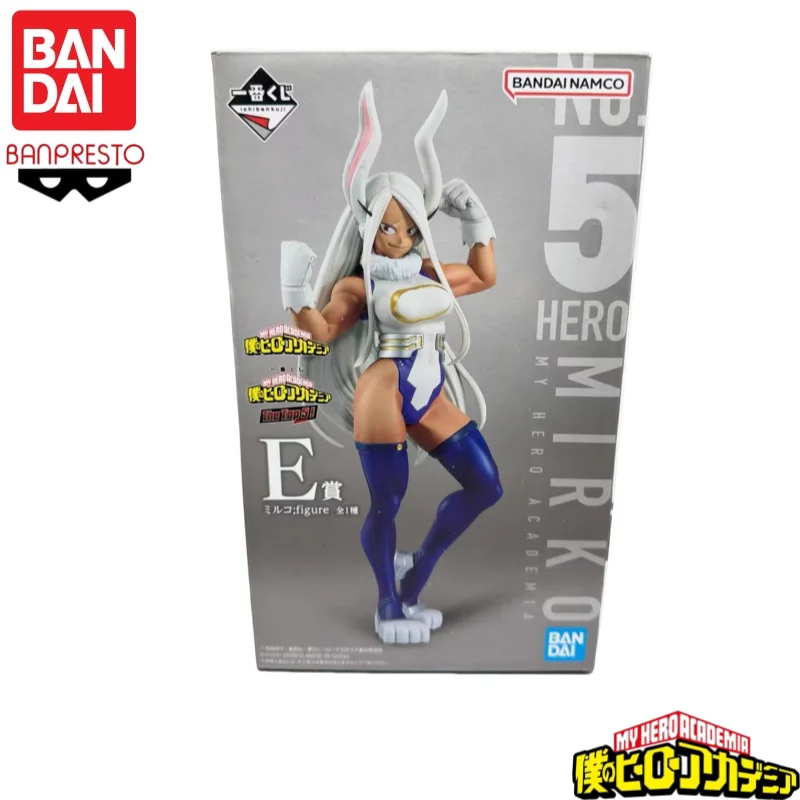 Op voorraad originele Bandai Banpresto My Hero Academia Age of Heroes Mirko Anime karakters Model speelgoed verjaardagscadeau garage