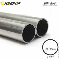 steel round pipe 20# Carbon steel tube OD 37mm ID 33mm /34mm precision pipe polishing Water pipe