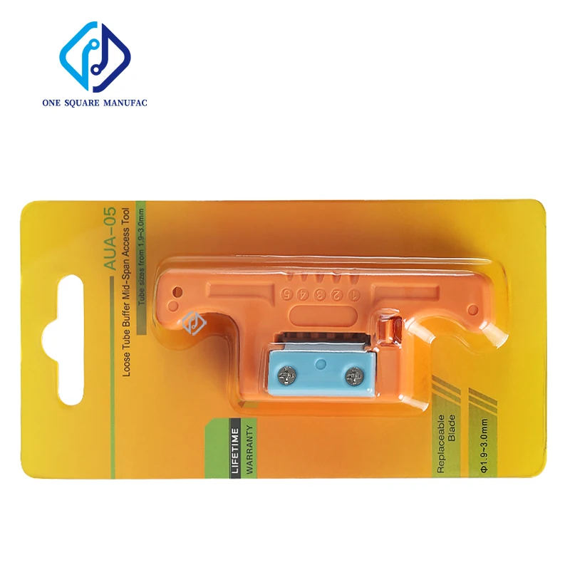 

MSAT-5 Fiber Cable Ribbon Stripper FTTH Fiber Optic Stripping 1.9~3mm MSAT5 Access Tool Kit Loose Buffer Tube Stripper AUA-05