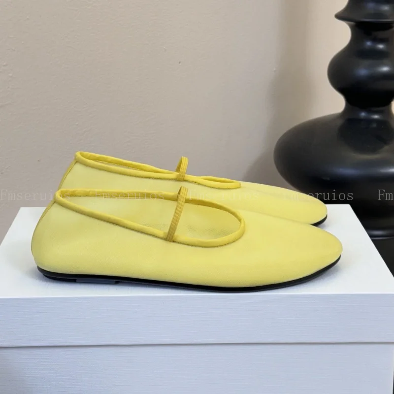 

2025 балетки женские лаконичный дизайн с круглым носком, мягкие слипоны, однотонные, милые, повседневные туфли, удобные повседневные модельные туфли
