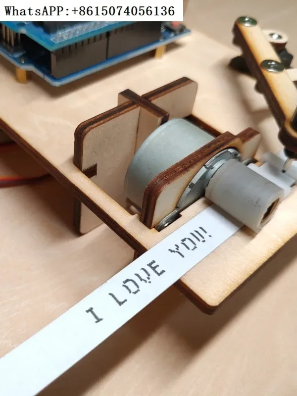 تلغراف صغير مفتوح المصدر صانع البرسيم DIY روبوت الذراع الكتابة روبوت Xiaojian Zhong اعتراف الحب #1