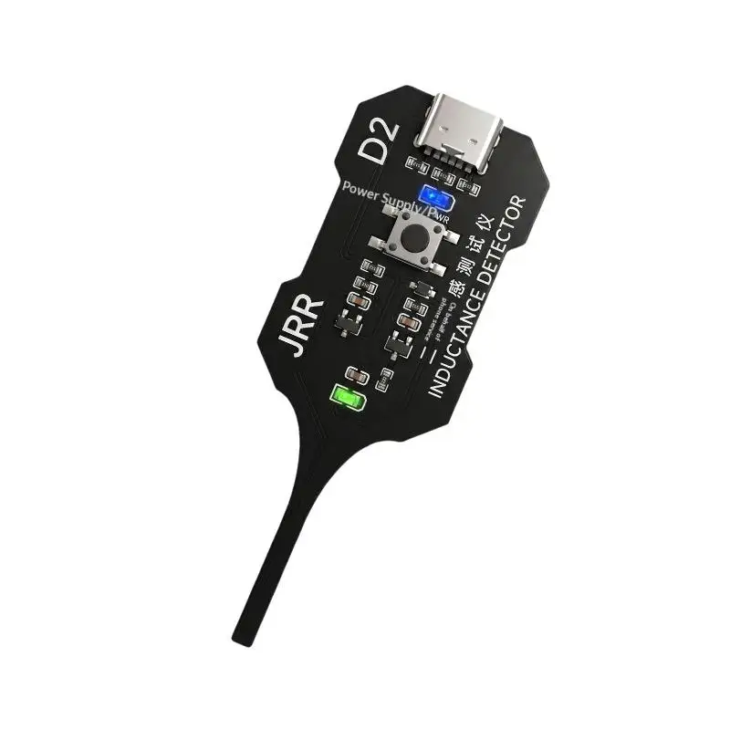 D2 Inductor Detector Tool for Motherboard Coil Testing Fast Phone Fault Detection for Electronics Enthusiasts