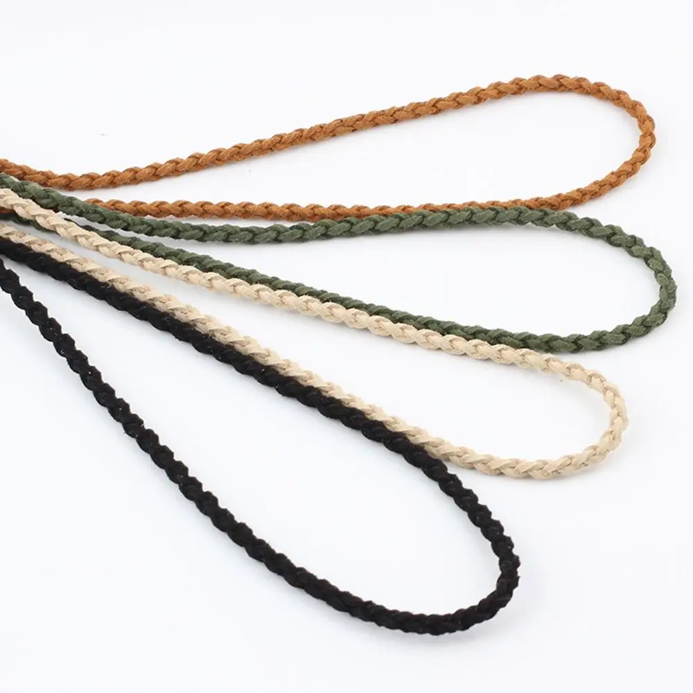 Elegant Korean Twist Tassel Simple Long Bandage Belts Dress Waist Rope Women Braided Belts Woven Waist Belts Velvet