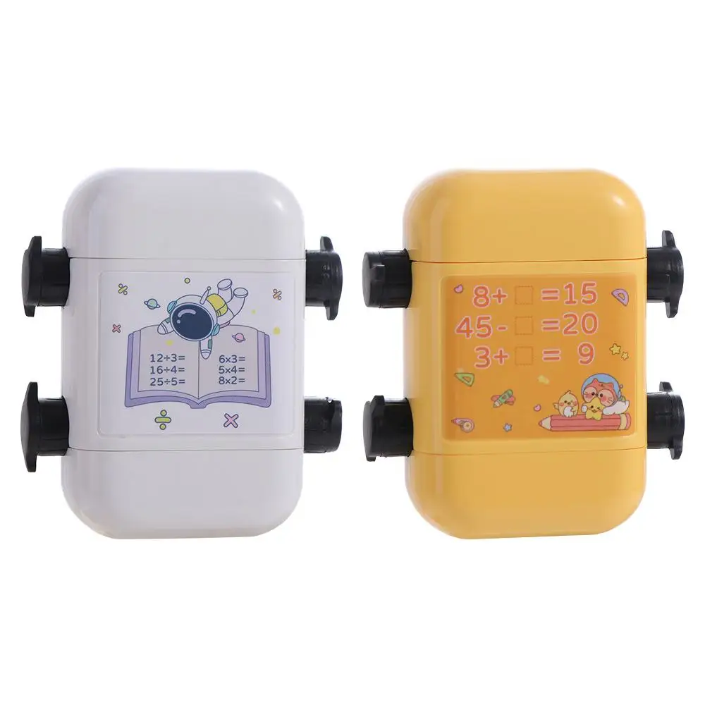 Number Children Math Stamp DIY Subtraction Roller Arithmetic Seal Addition Division Gap Filling Digital Teaching Stamp Gifts