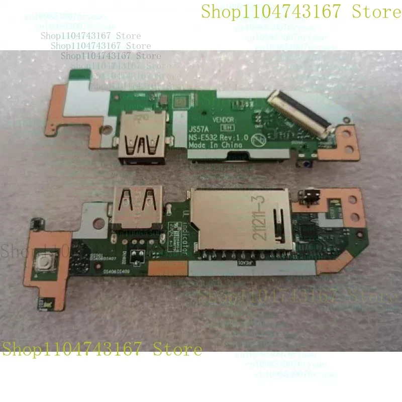 

QIN новинка для Lenovo IdeaPad 3 15aba7 1 15ijl7, плата чтения карт USB SD NS-E532 NS-E052 5c50s25342