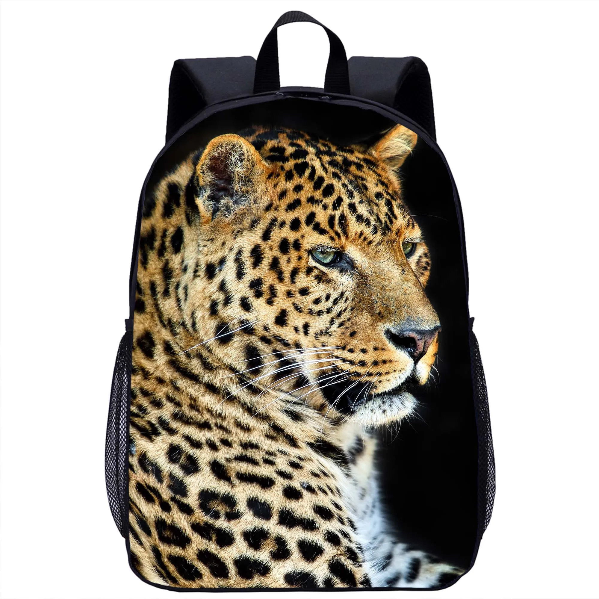 Cheetah Backpack Children's School Backpack Kids Cool Animal 3D Print Travel Laptop Bag 16 Inch School Season Gift for Boy Girl