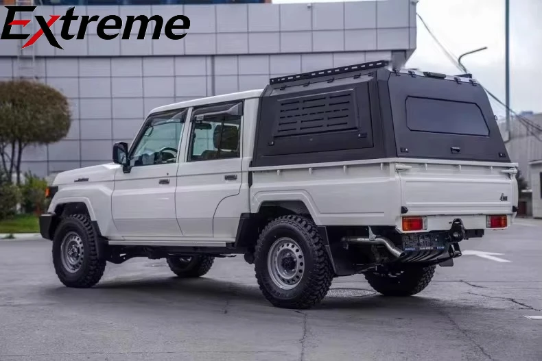 Extreme:Hard Type Aluminum Alloy Topper Camper Pickup  Cover 4x4 Pickup Truck Canopy