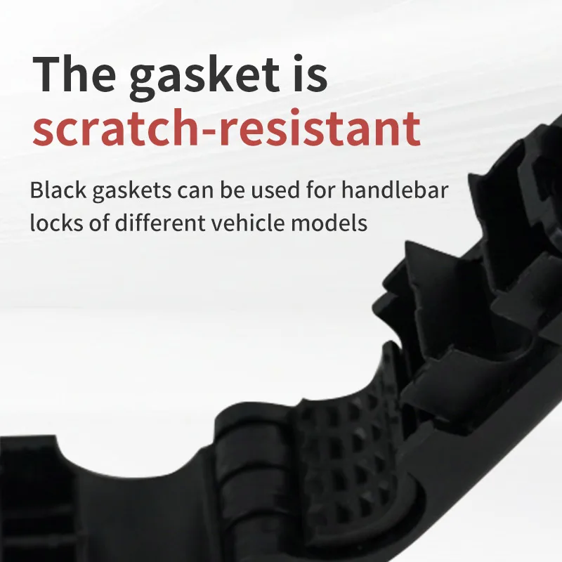 Bloqueio do guiador da bicicleta da motocicleta alavanca do freio dianteiro anti-roubo fechaduras de aperto do acelerador universal scooter bloqueio de segurança com 2 chaves