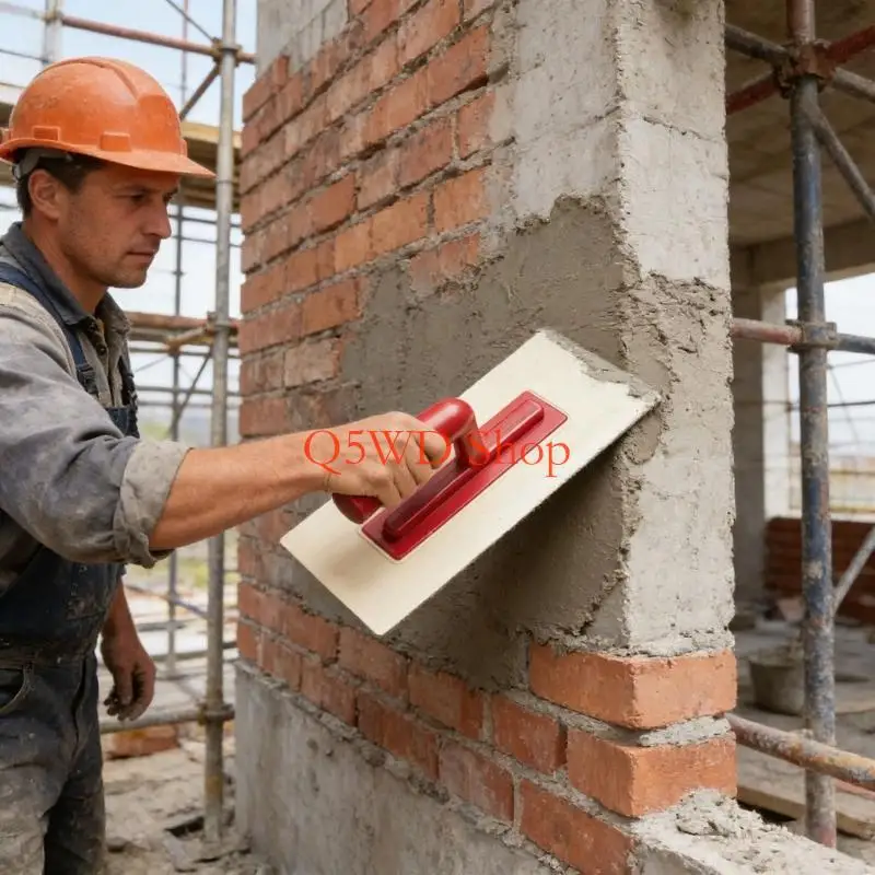 Q5WD Multipurpose ABS Plastic Trowel for Construction and Craft Projects Easy to Clean Ergonomic Trowel