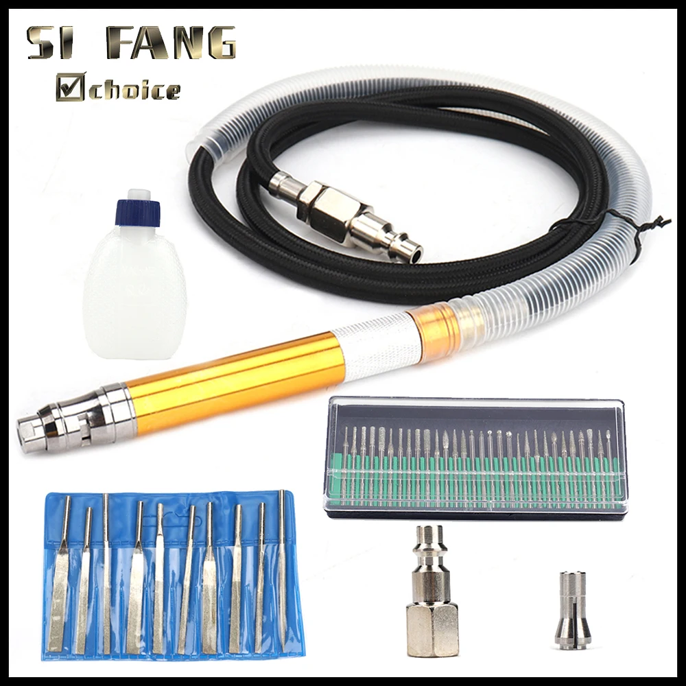 Pneumatic Engraving Grinder Polisher Grinding Machine High Speed Air Micro Die Grinder Pencil for Metal Wood Polishing