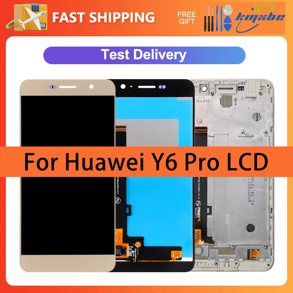 

1Pcs 5.0 Inch Y6 Pro Screen For Huawei Honor 4C Pro Display Touch Panel Screen Glass Digitizer Assembly With Tools