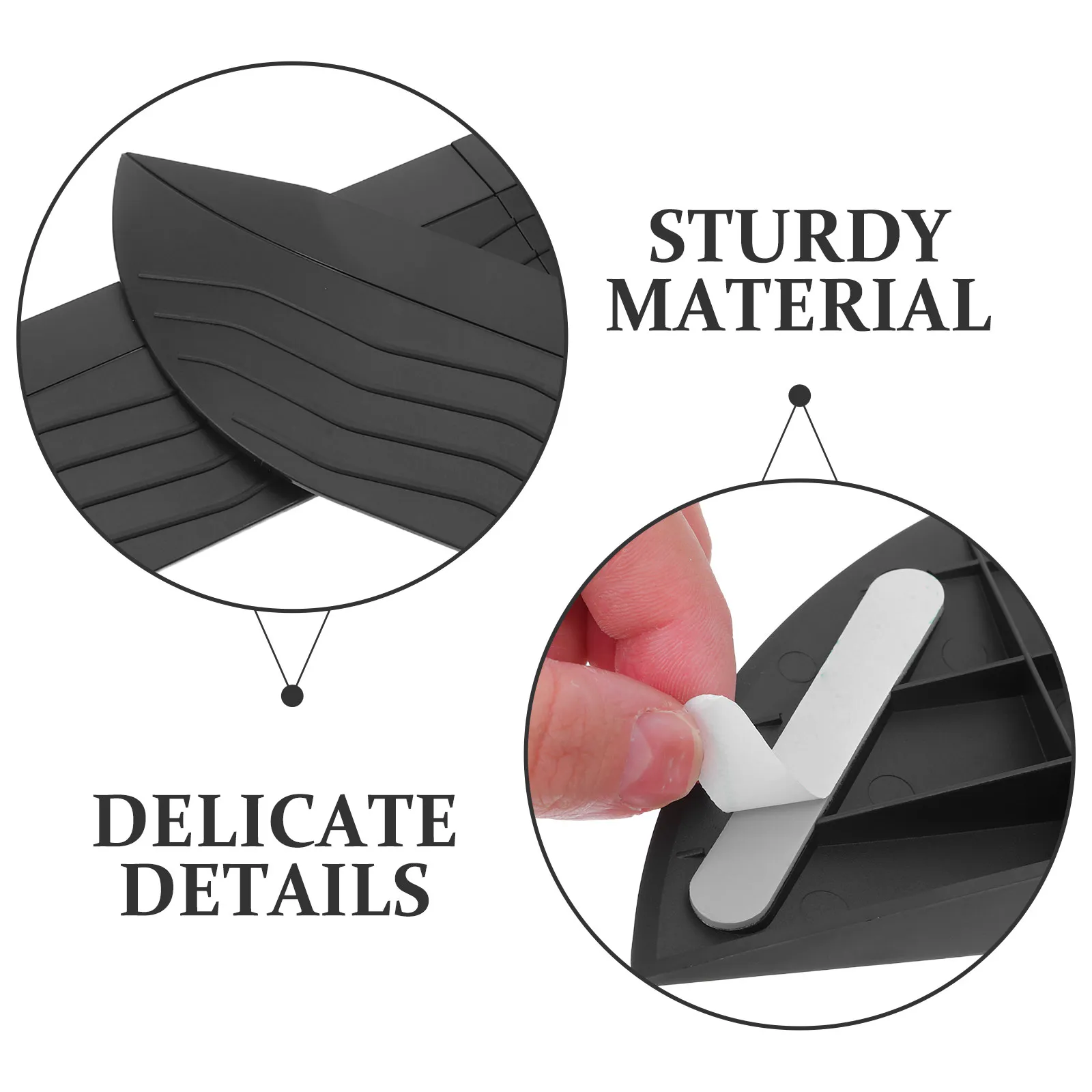 22.8x2.8 Inch Non-Slip Plastic Robot Vacuum Threshold Ramp Mat for Doorway Floor Transition Wheelchair Scooter Curb Garage - view 3