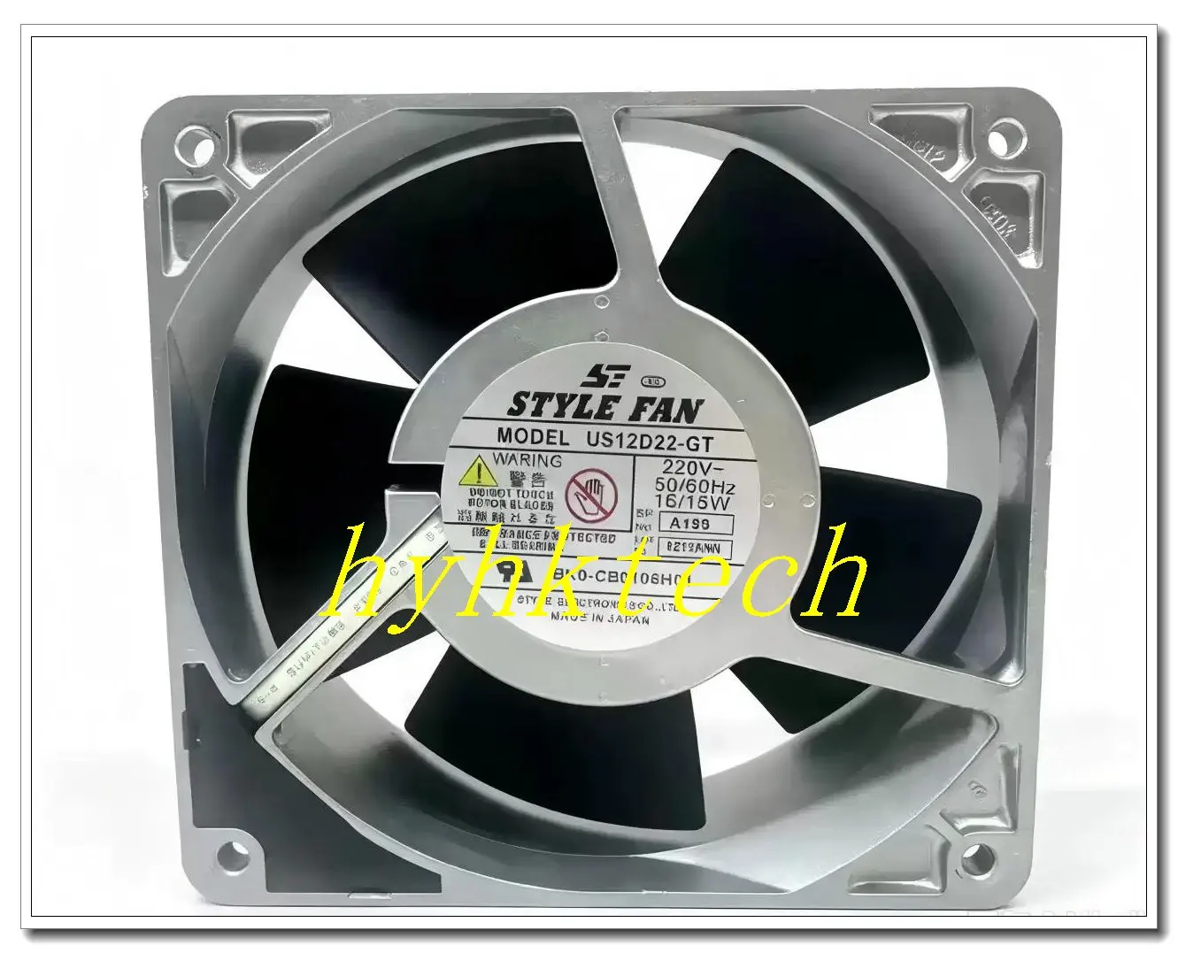 US12D22-GT   US12D22-GTW Original cooling fan,tested before shipment