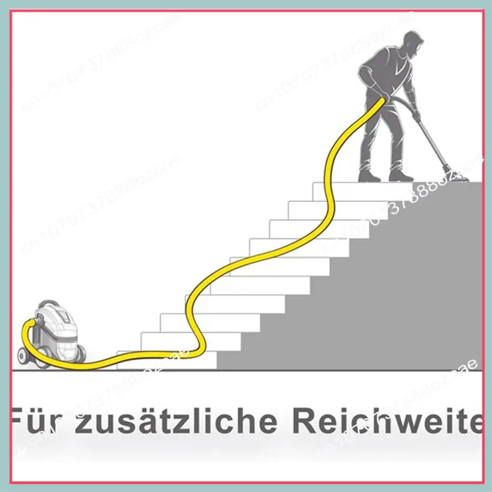 Karcher WD1 WD2 WD3 WD4 WD5 WD6/NT20/NT30 습식/건식 진공 청소기 용 흡입 호스 연장 용 A26P 3.5M 교체 호스