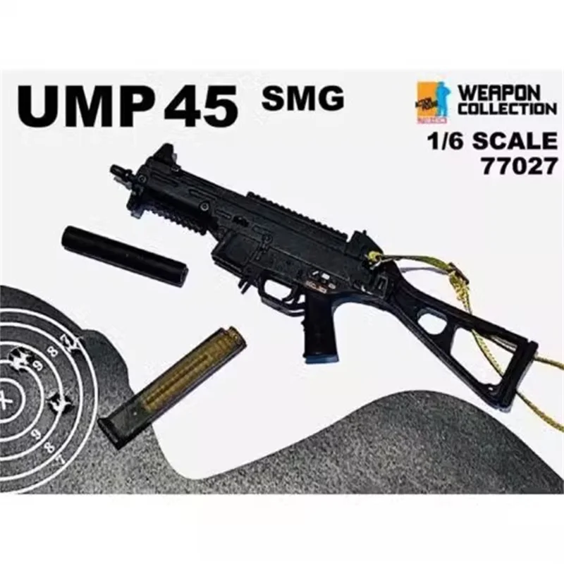 Dragon 77027 1/6 Soldier Weapon UMP45 SMG Submachine Gun Plastic Model Toy Fit 12'' Action Figure Doll In Stock