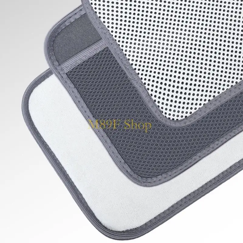 M89F Detachable Lumbar Pad Cushion Breathable Mesh Cover For Prolonged Sitting Comfort