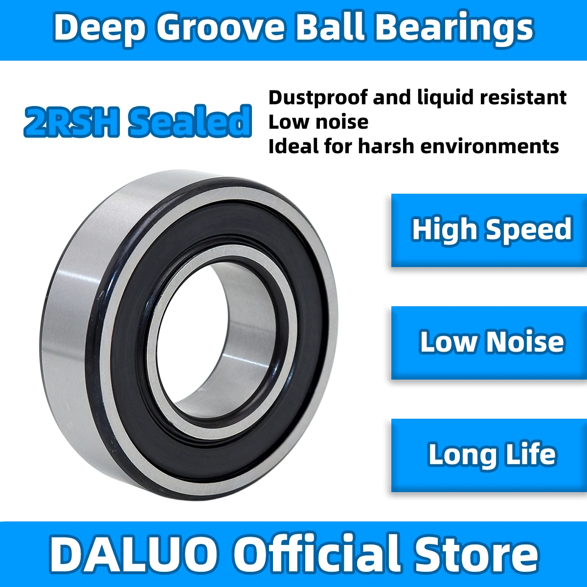 1PC Bearing 6200 62…