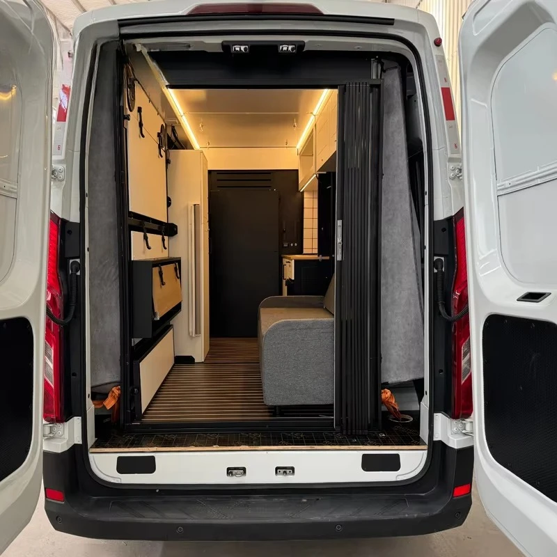 Cheap Camper Van Conversion Kit Campervan Slide in Fourgon Conversation Kit Custom Van for Vanbox Camperizade Camping Rv view 2