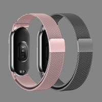 Magnetic Straps for Xiaomi mi band 10 9 8 miband 10 nfc Watch accessories Stainless Steel belt correa bracelet for band 10 bands