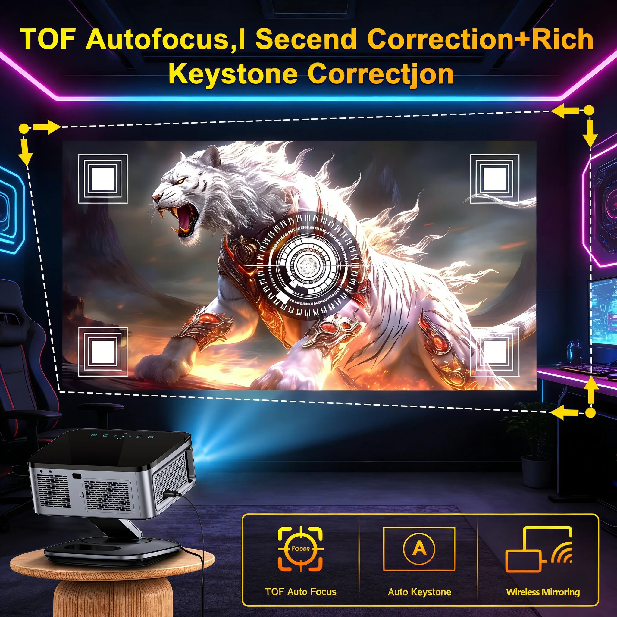 Thumbnail 3 - #6 Latest 4K TV Projectors Offers