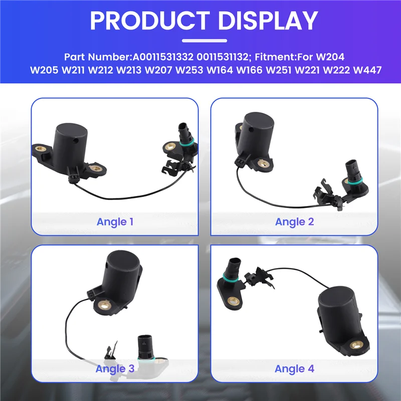 

Classy-New A0011531332 0011531132 Engine Oil Level Sensor For Mercedes Benz W204 W205 W211 W212 W213 W207